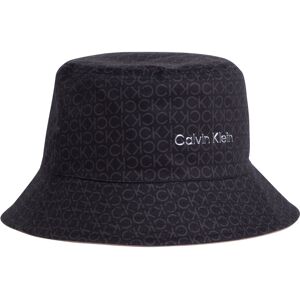 Calvin Klein Fischerhut »CK MUST REV BUCKET HAT« grau/ Ck Black Mono Größe