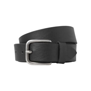 Jack & Jones Ledergürtel »JJ JACPLANO LEATHER BELT« schwarz Größe 80