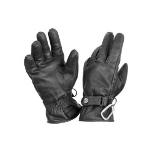 PEARLWOOD Lederhandschuhe »Hooker«, Verstellbarer Lederriegel mit Original... black Größe 9,5