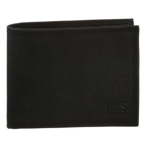 H.I.S Geldbörse, aus weichem Leder grau Größe