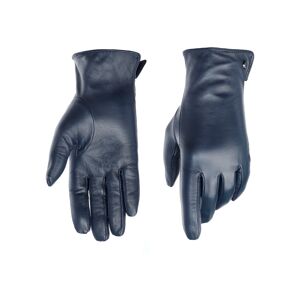 PEARLWOOD Lederhandschuhe »Pam«, Glattlederhandschuh, Seitenschlitz blue Größe 7