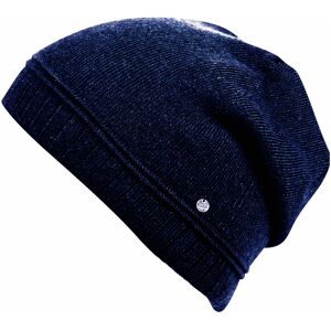 Capelli New York Beanie, Feiner Rippenstrick, Oversize-Look navy-meliert Größe