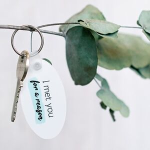 smartphoto Foto-Schlüsselanhänger Oval für den Lehrer oder Betreuer