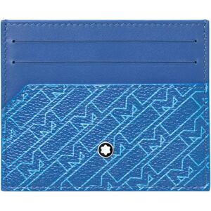 Montblanc - Kreditkarten-Etui, 1 Pezzo, Blau