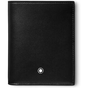 Montblanc - Portemonnaie, Für Herren, Black, Größe 90x10x110mm