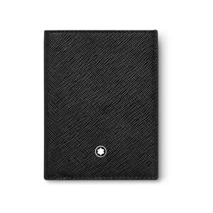 Montblanc - Portemonnaie, Für Herren, Black, Größe 8x10.5x1cm