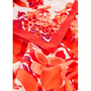 Mango Halstuch mit Blumenmuster - Rot - U - weiblich
