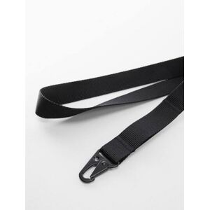 MANGO TEEN Lanyard-Schlüsselanhänger mit Karabinerverschluss - Schwarz - U