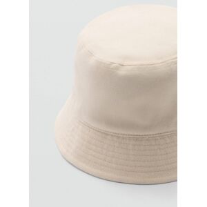 Mango Bucket Hat aus Jeans - Ecru - U - weiblich