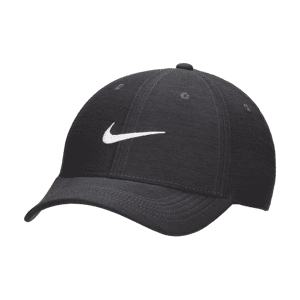 Nike Dri-FIT Club strukturierte, melierte Cap - Schwarz - M/L
