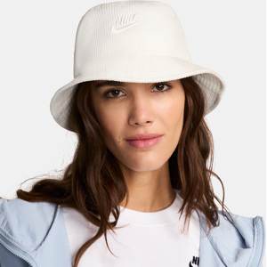 Nike Apex Bucket Hat aus Kord - Weiß - M