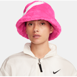 Nike ApexBucket Hat mit Swoosh aus Kunstpelz - Pink - S