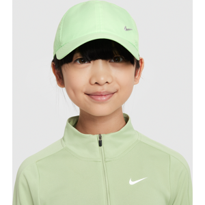 Nike Dri-FIT Club unstrukturierte Metall-Swoosh-Cap für Kinder - Grün - ONE SIZE