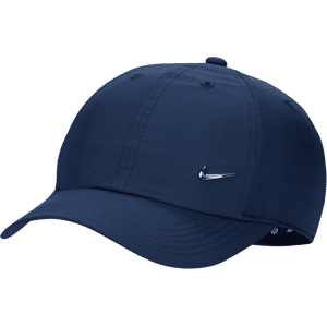 Nike Dri-FIT Club unstrukturierte Metall-Swoosh-Cap für Kinder - Blau - TAILLE UNIQUE