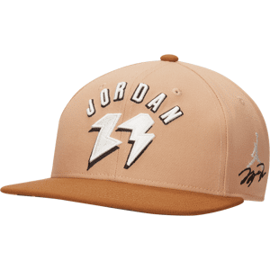 Jordan Flight MVP Pro CapVerstellbare, strukturierte Cap - Braun - L/XL