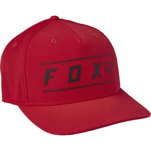 FOX Pinnacle Tech Flexfit Kappe S M Rot