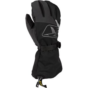 Klim Klimate Gauntlet Snowmobil Handschuhe 5XL Schwarz Grau