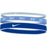 Nike - Haarband,  Mixed Width Headbands 3 Pk, One Size, Blau