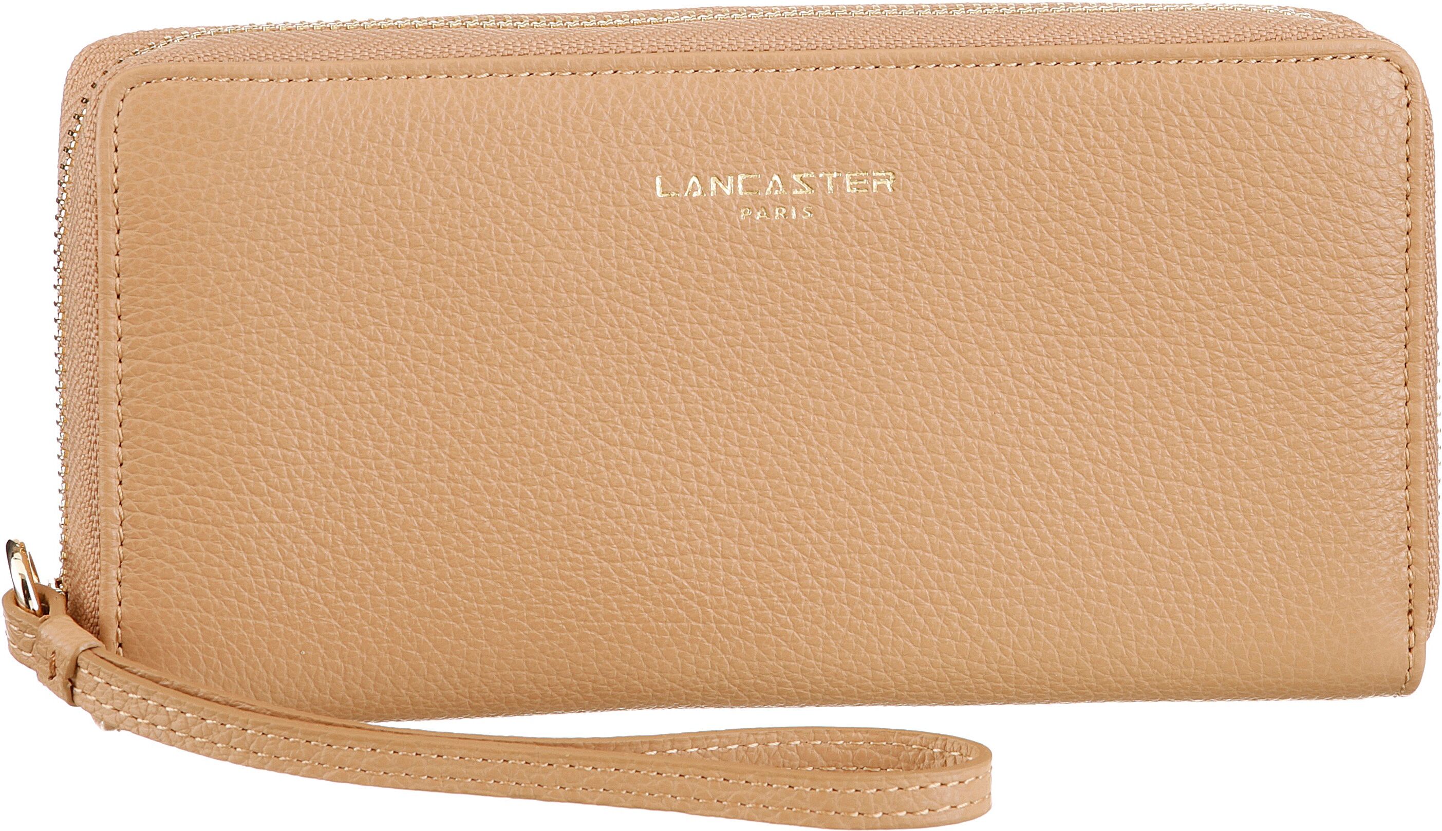 LANCASTER Paris Geldbörse, mit abnehmbarer Handgelenkschlaufe beige