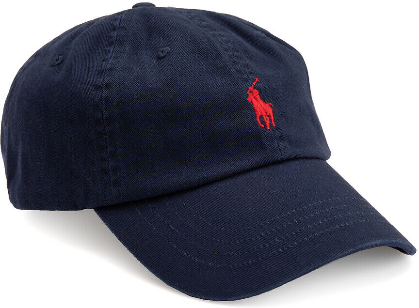 POLO RALPH LAUREN Schirmmütze aus Baumwolle BLAU