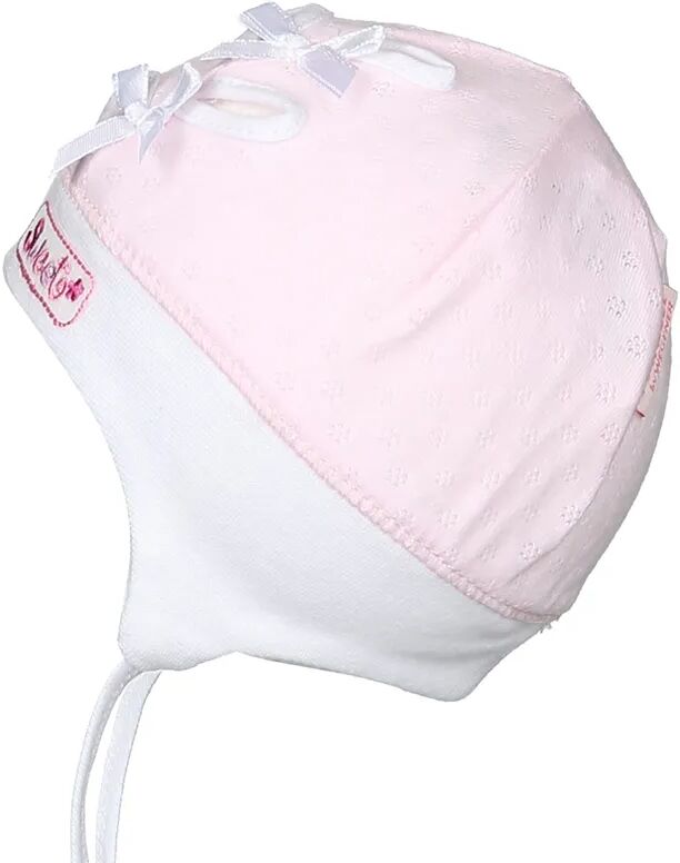 Wegener Kids Baby-Bindemütze SWEET mit Schleifchen in rosa