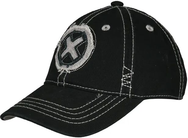 Wegener Kids Basecap SYMBOL X in schwarz