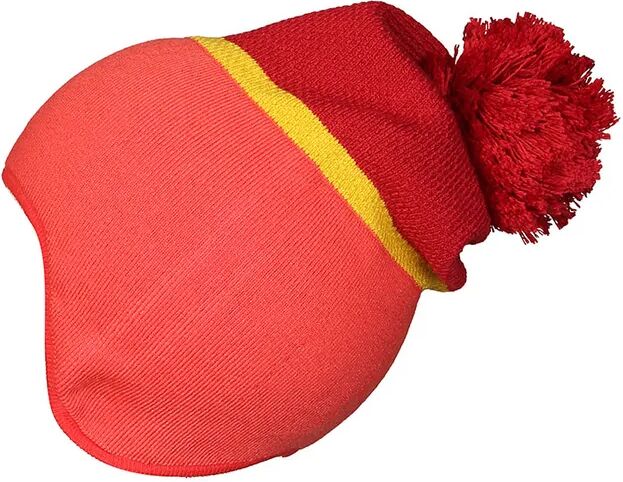 Bergans Bommel-Mütze EARFLAP KIDS mit Merino in rot