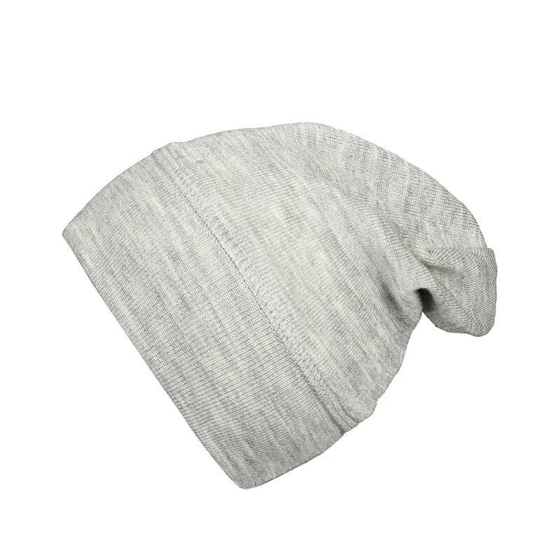 ENGEL Woll-Mütze BABY mit Seide in grau melange