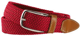 Belts Elastischer Gürtel, Herren - Rot