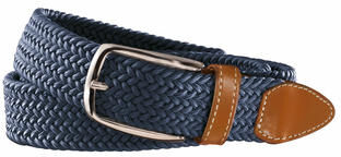 Belts Elastischer Gürtel, Herren - Jeansblau