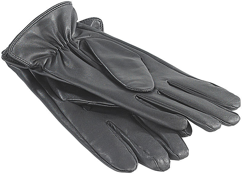 Pearl Damen-Handschuhe aus echtem Ziegenleder, Gr. M