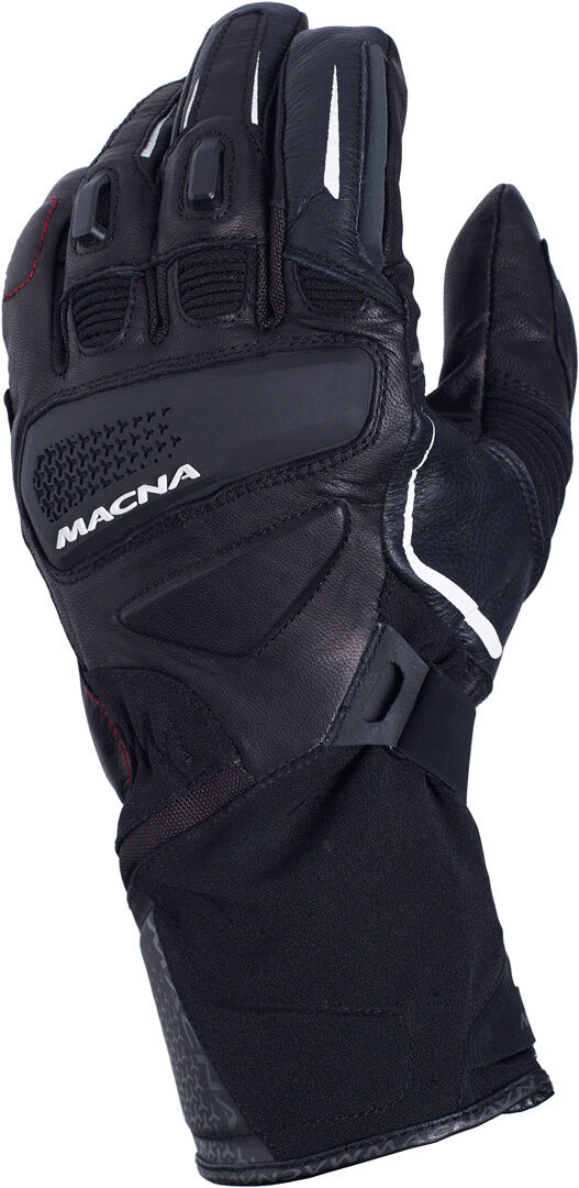 Macna Fugitive Handschuhe M Schwarz Weiss Rot