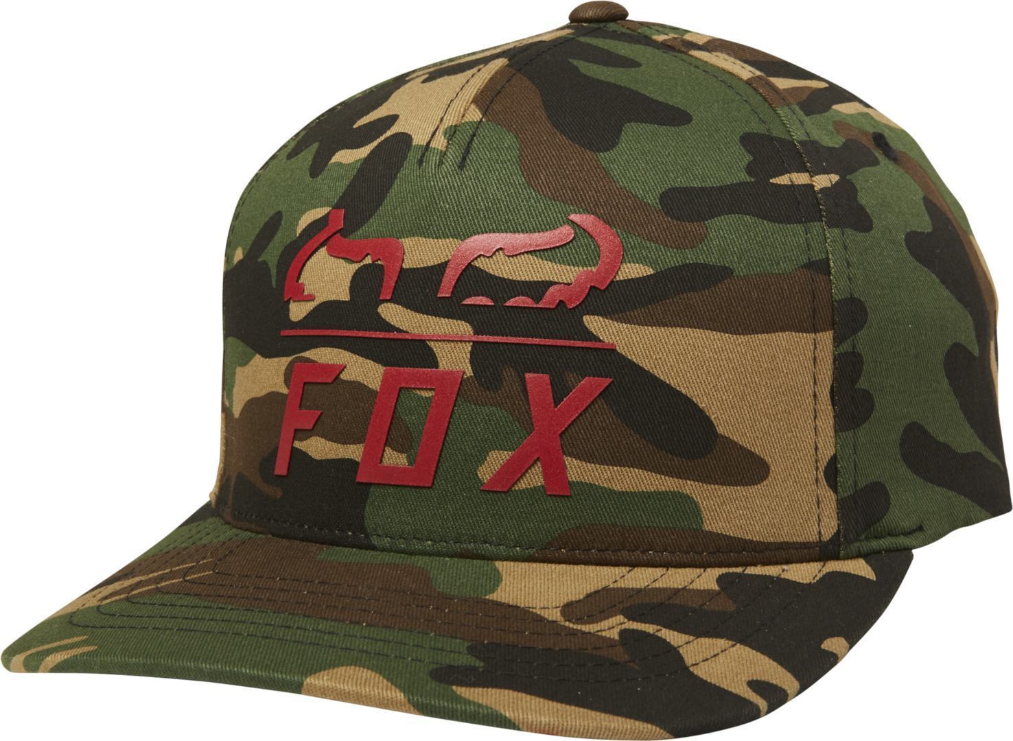 FOX Furnace Flexfit Kappe L XL Grün Braun