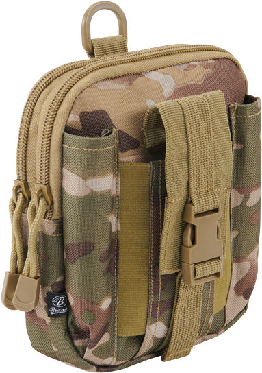 Brandit Molle Pouch Functional Tasche Einheitsgröße Braun Beige