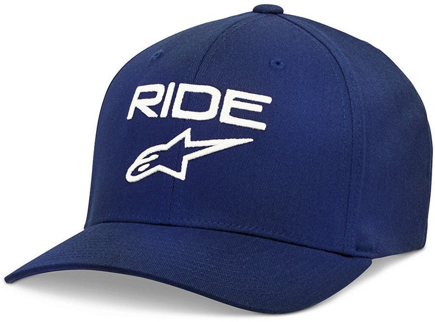 Alpinestars Ride 2.0 Kappe S M Weiss Blau