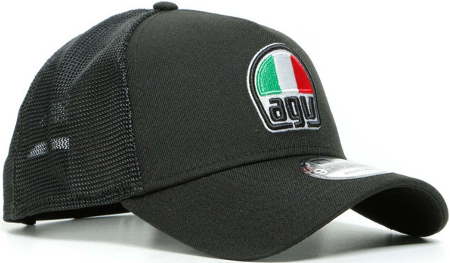 AGV 9Forty Trucker Snapback Kappe Einheitsgröße Schwarz