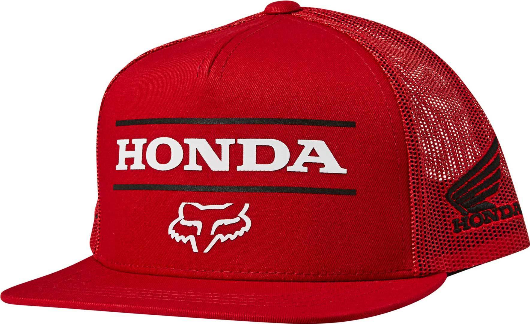 FOX Honda Snapback Kappe Einheitsgröße Rot