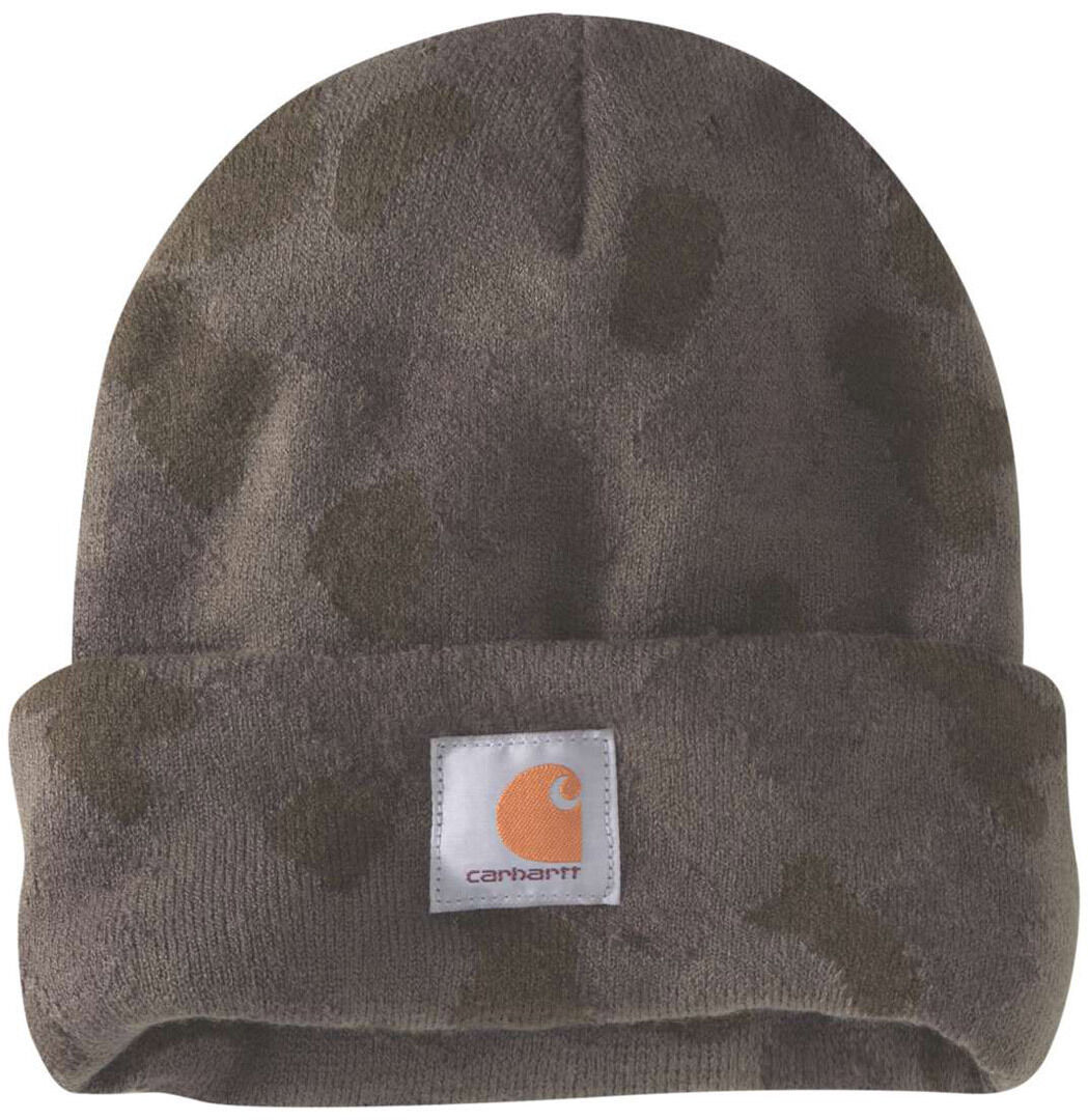 Carhartt Camo Watch Beanie Einheitsgröße Grün Braun