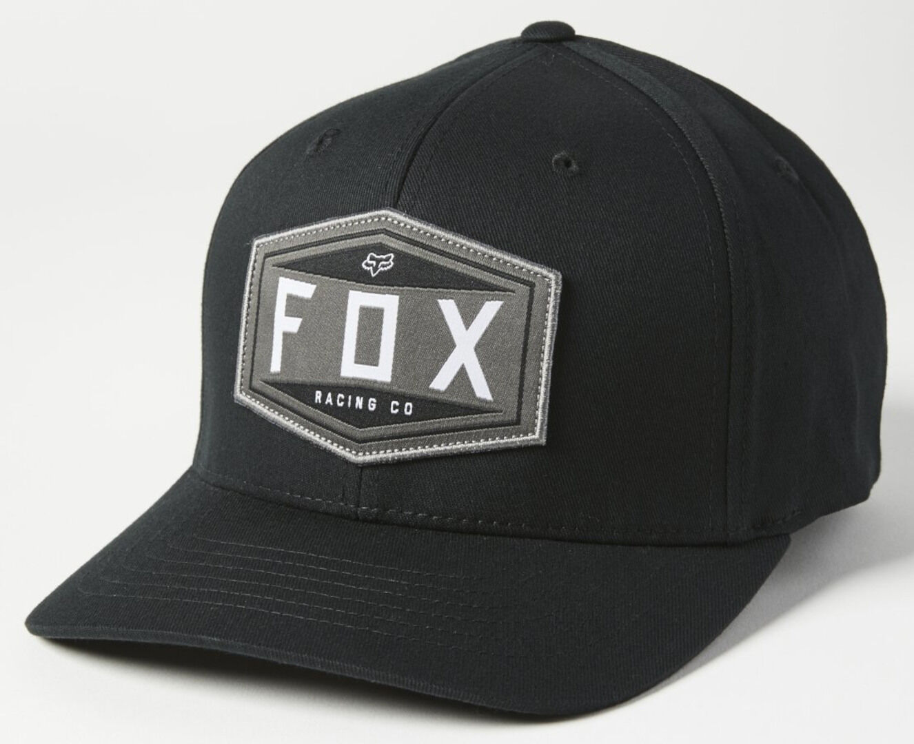 FOX Emblem Flexfit Kappe S M Schwarz