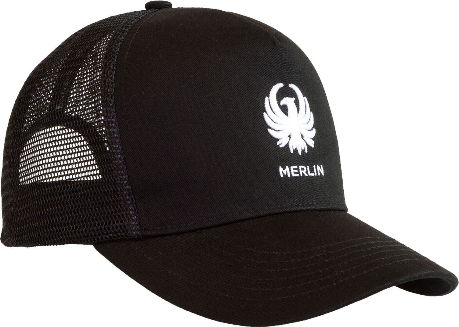 Merlin Burford Core Trucker Kappe Einheitsgröße Schwarz