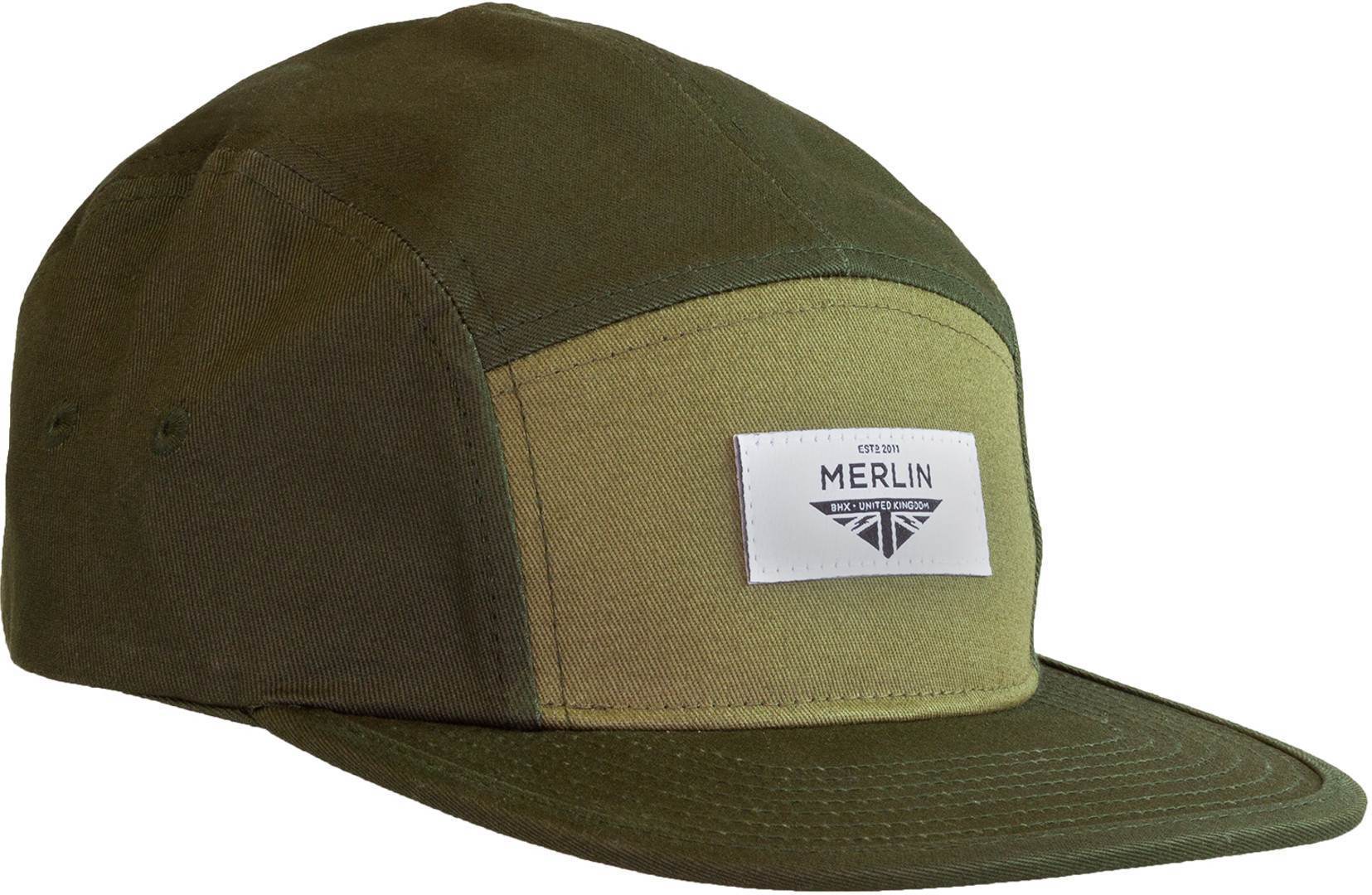 Merlin Dales 5 Panel Kappe Einheitsgröße Grün