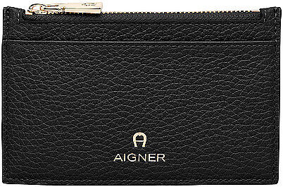 AIGNER Lederkartenetui Ivy  schwarz   Damen   150361