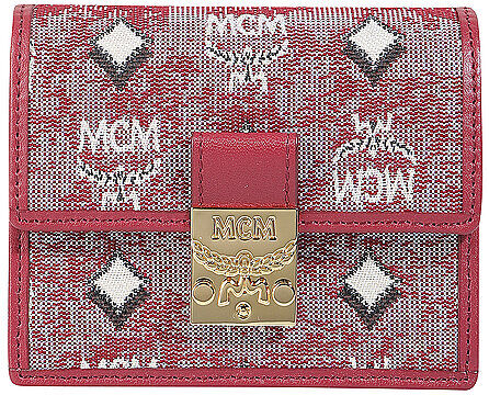 MCM Geldbörse Vintage Jacquard rot   Damen   MYLBATQ01