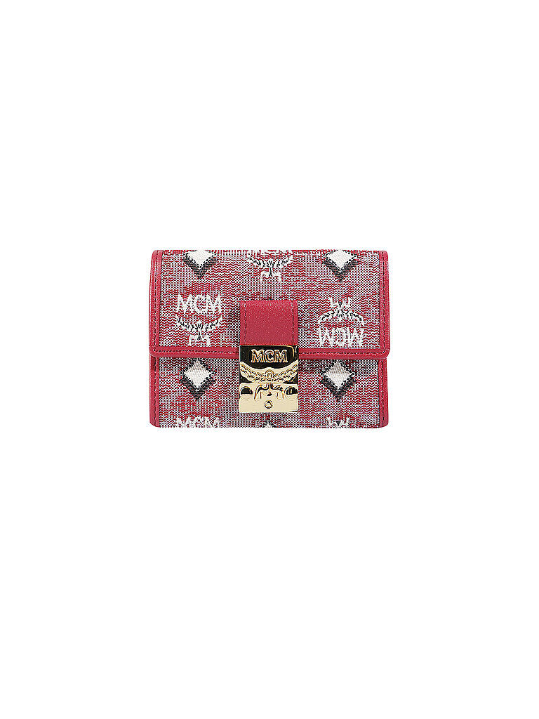 MCM Geldbörse Vintage Jacquard rot   Damen   MYSBATQ01