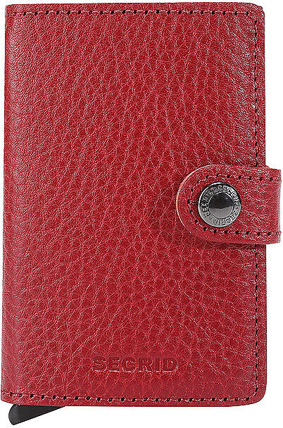 SECRID Miniwallet "Vegetable Tanned" (Rosso Bordeaux)) rot   Damen   MVG