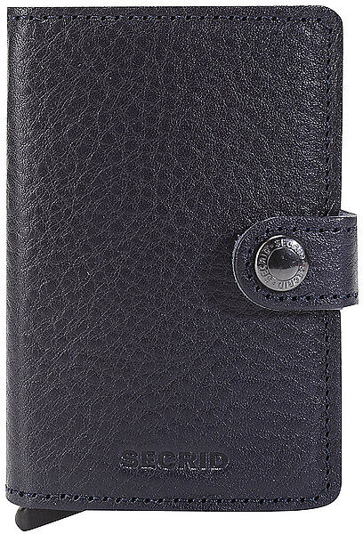 SECRID Miniwallet "Vegetable Tanned" (Navy Silver) blau   Damen   MVG