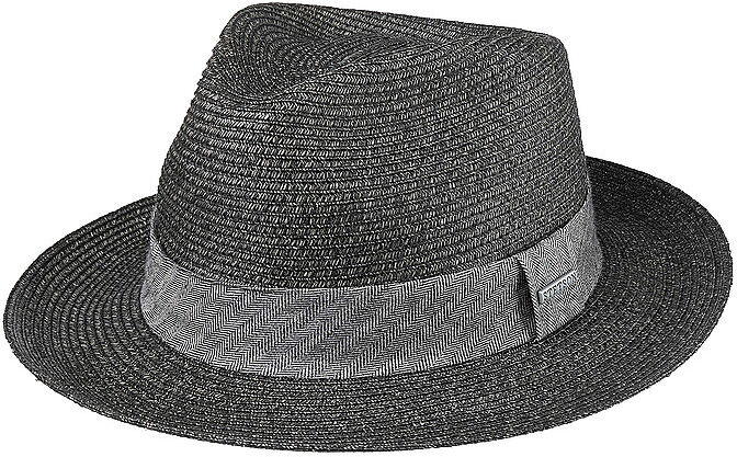 STETSON Strohhut Fedora Toyo grau   Herren   Größe: XL/61   2198512