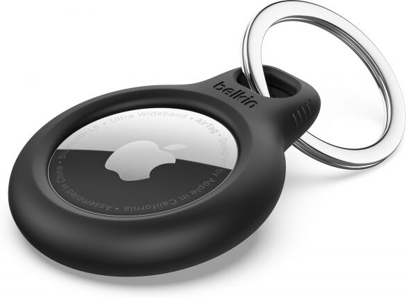 Belkin - Secure Holder for Apple AirTag with Keyring - black