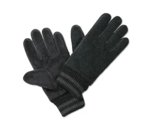 Tchibo - Handschuhe - Anthrazit/Meliert - Gr.: 9,5 Polyester  9,5