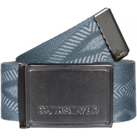 Quiksilver PÁSEK QUKSILVER PRINTED WEBBING - džínová modř - univerzální